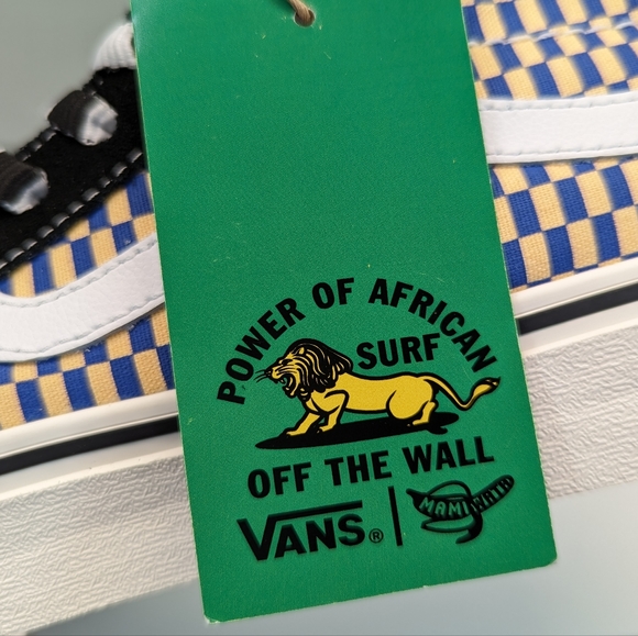 Vans x MAMI WATA SK8-Hi 138 Decon VR3 Rumble in The Jungle Suede Shoes Women 11 - Picture 3 of 10